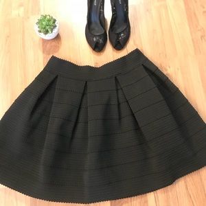 Express Black Mini Skirt